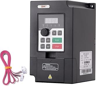 0.4KW 0.5HP 220V AC 2.5A VFD Converter Single to 3 Phase Inverter Variable Frequency Drive CNC Spindle Motor Speed Controller