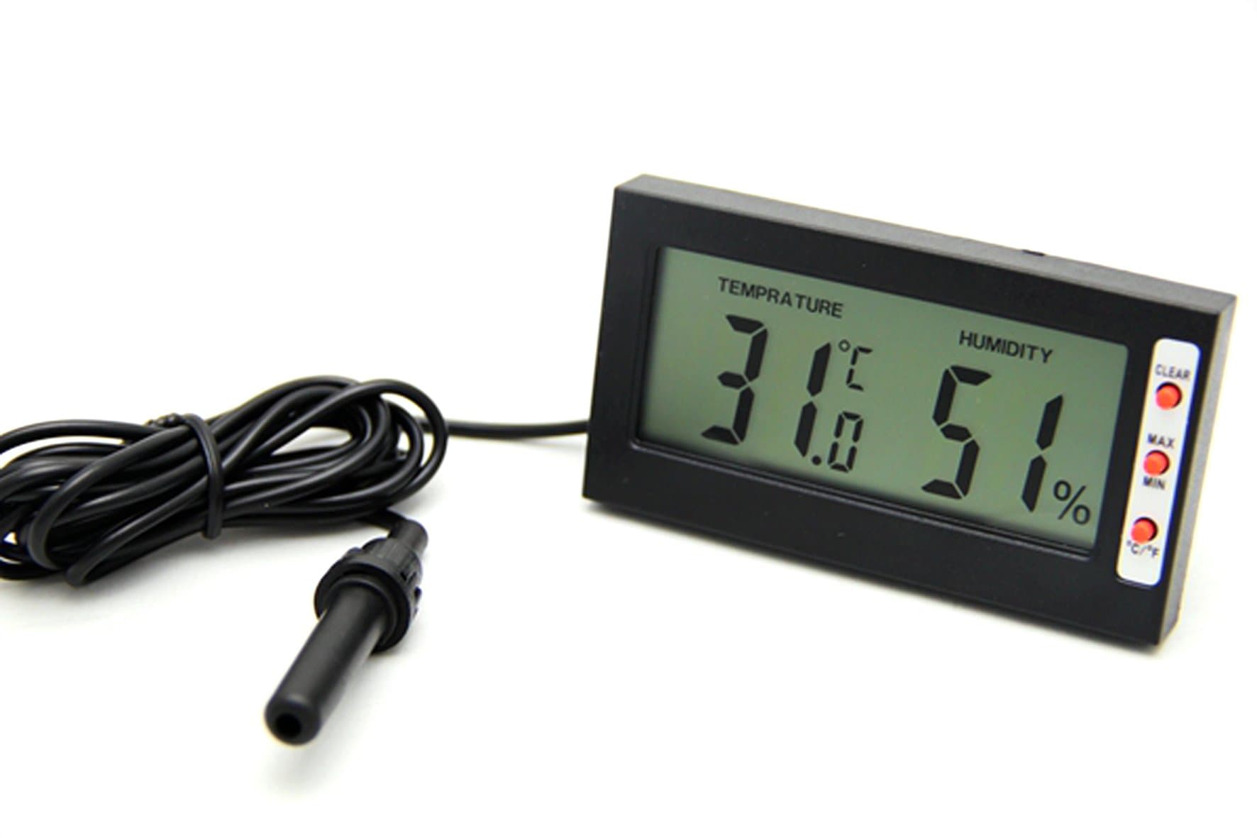 digital Thermo- Hygrometer with memory, external sensor