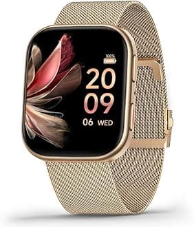 Health & Fitness Tracker (Answer/Make Calls), Smart Watch with 24/7 Heart Rate and Blood Pressure, Sleep Tracking, Blood Oxygen Monitor, 120+ Sport Mode Activity Tracker for Women Men