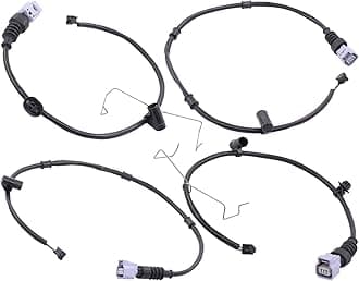 4Pcs Front and Rear Brake Pad Wear Sensor for Lexus LS460 2007-2017 LS600h 2008-2016