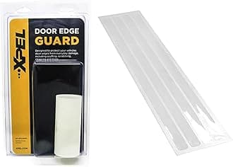 Pre-Cut Door Edge Guard, 4-24” Strips, Protection Against Chips, Scratches and Damage, Clear Paint Protection Film