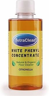 Citronella White Phenyl Concentrate 250 ML | Fragrance Oil Based Natural and Organic Floor Cleaner | Makes 8-10 Litres of White Phenyl | Disinfectant | For Home & Commercial Use