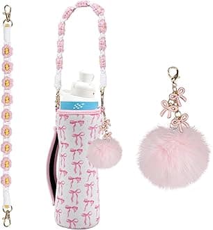 Upgrade Your Hydration Experience Compatible with Cirkul Accessories: Sleek Compatible Cirkul Water Bottle Sleeve, Stylish Compatible Cirkul Charms, Durable Straps, Handy Bottle Handle & More