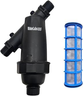 WL0620 Water Tank Filter 3/4" | 130 Micron SS 304 Stainless Steel Mesh | Sediment Filter for Overhead Tank, Borewell & Municipal Water | UV Stabilized Body | 4500 LPH Flow | 1 Year Warranty