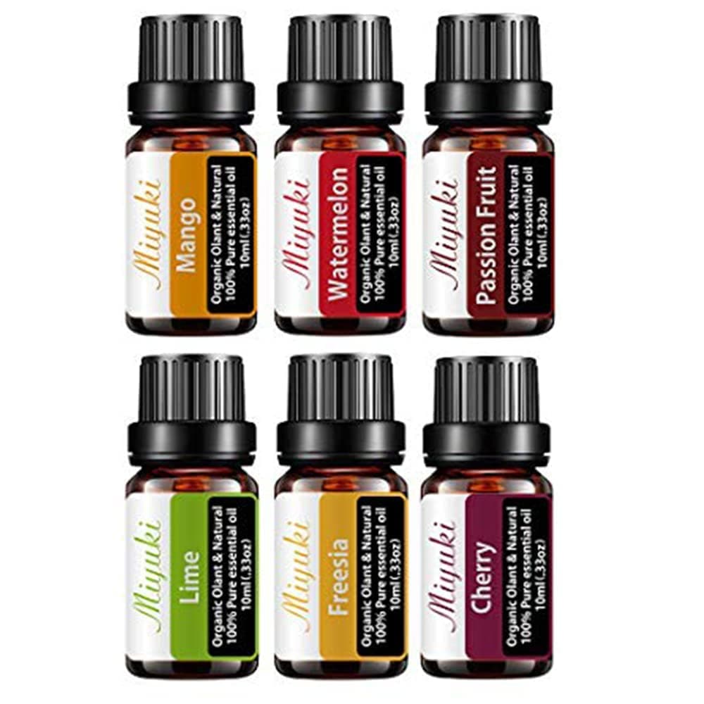 Miyuki Essential Oil Sets - 6 X 10ml