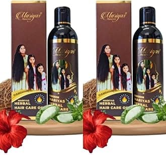 MARIYAS HERBAL HAIR CARE OIL Handmade Natural 400ml (2x200ml)