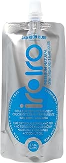Premium Natural Semi-Permanent Hair Color 340 Neon Blue (8oz)