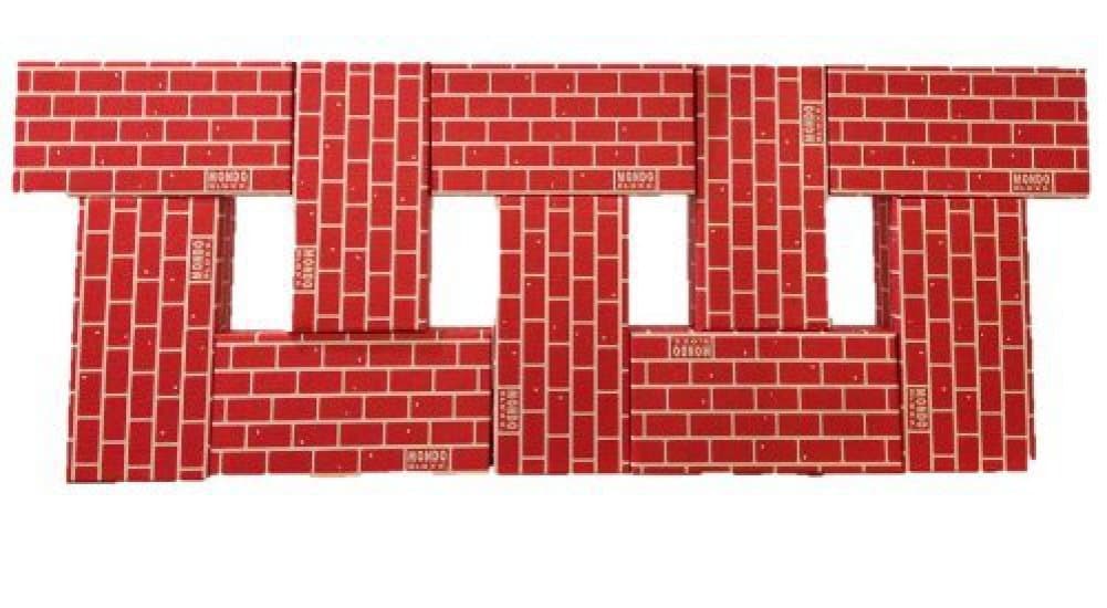 40 Pack Brick Block Set (12x6x3) USA Made!