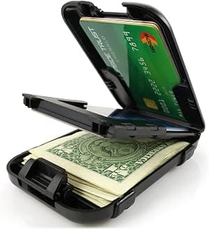 Flipside Wallets 4 RFID Blocking Wallet for Men with Removable Money Clip - Slim, Secure and Crush Resistant