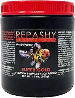 Super Gold - Goldfish and Koi Gel Food (12 Oz Jar)