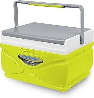 Pinnacle Prudence 11L Chiller Ice Box | Fits 16 Cans | Hold Ice Upto 48hrs | Lid Used as Tray | Portable Insulated Ice Cooler Box for Car Travel,Parties, Medical, Picnics, Camping, Sports