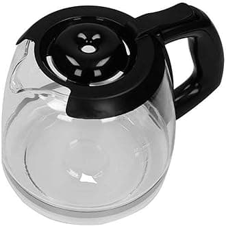 SPARES2GO Glass Carafe Jug Compatible with Russell Hobbs 22000-56 Chester Coffee Maker Machine
