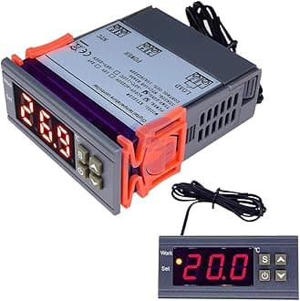 MH1210W 90-250V 10A 110V 220V Digital Temperature Thermostat Regulator Controller -50~110 Celsius Heat Cool Control NTC Sensor