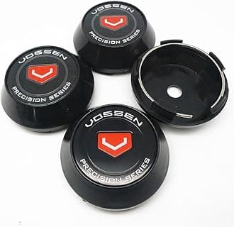 Wheel Center Hub Centre Caps 65MM 4 PCS Compatible with for VOSSEN Vossen 2024 Hubcaps ABS Alloy Ring,E