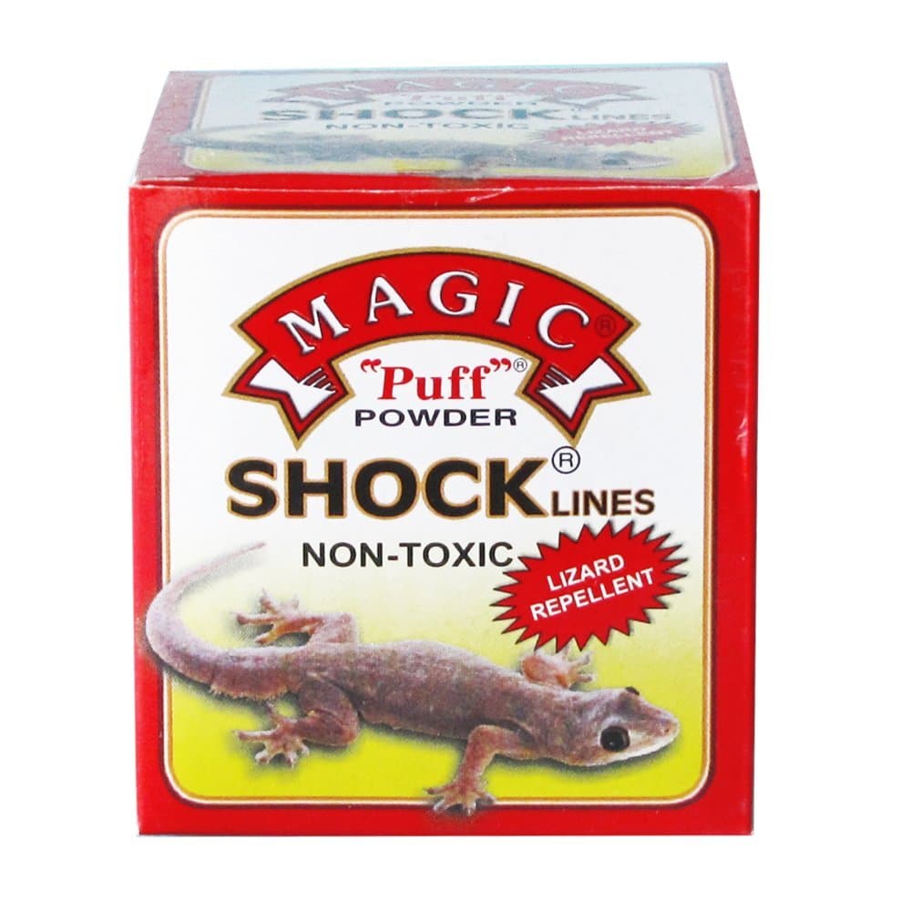 Magic Shock Lines Herbal Lizard Repellent Puff Powder
