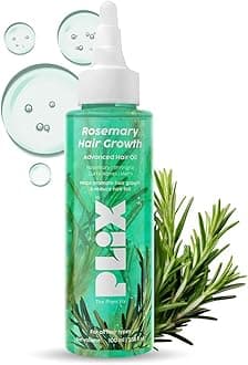 PLIX - THE - PLANT FIX Rosemary Hair Growth Advanced Hair Oil | With Rosemary & Bhringraj Extract l Reduces Hair Fall 100ml