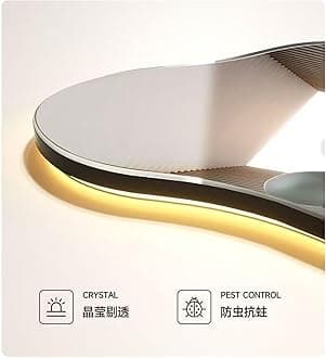 Modern 3D Wall Art Sculpture with LED Light, Plug-in Clock Home Decor, UV Engraved Wall Hanging for Bedroom, Living Room, Apartment(F,19.7"x39.4")