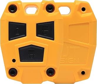 AJT Design ABS Plastic Keyfob for FJ Cruiser (2008-2014) | Key Fob Replacement | FJ Cruiser Accessories - Made in USA | Sun Fusion Yellow