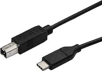 StarTech.com USB2CB3M USB C to USB B Printer Cable , 10' / 3m
