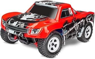 Traxxas 76064-5-REDX LaTrax Desert Prerunner Truck 1/18 Scale 4WD AC Wall Charge