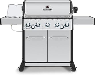 876944 Baron S 590 Pro IR, Liquid Propane (LP), Stainless Steel, Black