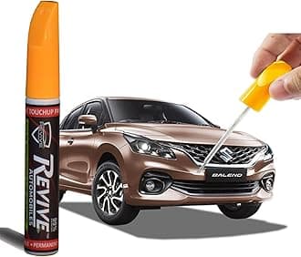 Suzuki Baleno colors Revive touchup paint pen, factory Quality & matched 2K paint (Luxe Beige (WBJ))