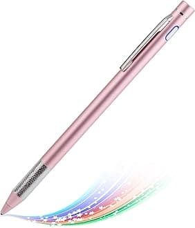 Pencil for Samsung Galaxy Tab A7 A8 A9 A11+ Stylus, Rsepvwy Active Digital Stylus with 1.5mm Ultra Fine Tip Stylus Pen for Samsung Galaxy Tab A7 A8 A9 A11+,Pink
