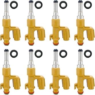8X Fuel injectors Suitable for TOYOTA 2008-2021 Land Cruiser Sequoia Tundra 4.6L 5.7L V8, 23250-0S020 23209-09150 23209-39165 FJ1054