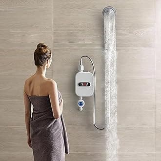 instant electric water heater fast heating mini small electric kitchen treasure thermostatic shower shower set Tap Heating 3 Seconds Instant Heating