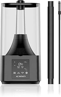 CLOUDFORGE T3, Plant Humidifier 4.5L with VPD Humidity Controls, 10-Level Precision Vaporizer, Extendable Targeting Hose and No-Leak Seal for Grow Tents