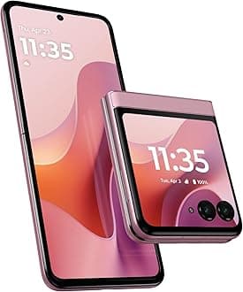 Razr 2025 | Unlocked | Made for US 8/256GB | 50MP Camera | Pantone Parfait Pink