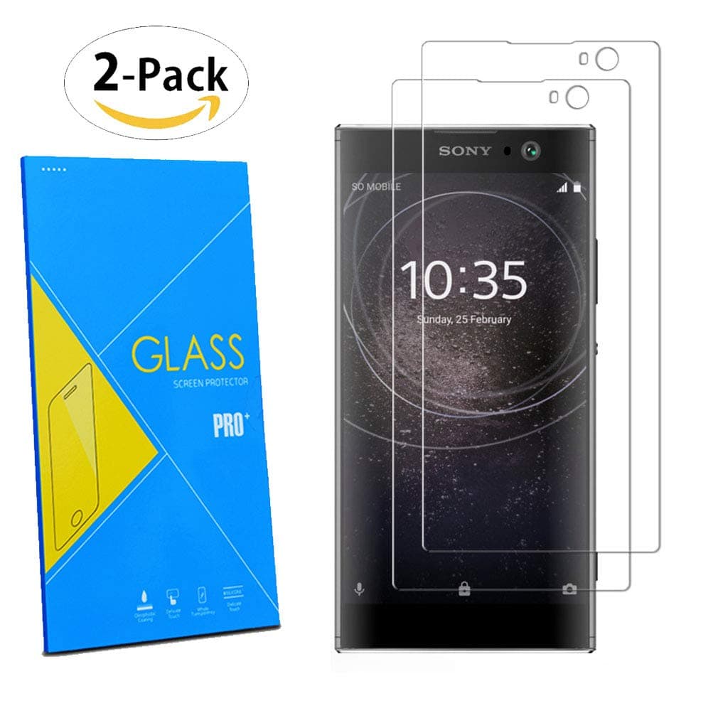 [2 Pack] Sony Xperia XA2 5.2" Screen Protector - Tempered Glasses Screen Guard Protector FILM For Sony Xperia XA2