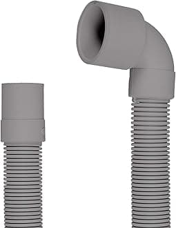 SPARES2GO Universal Washing Machine/Dishwasher Drain Hose Pipe (20mm / 30mm / 2 Metres)