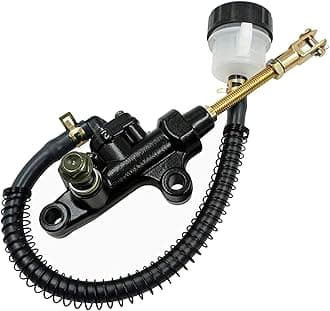 tianfeng Rear Brake Master Cylinder Brake Pump for Yamaha FJ600 FJ1100 FJ1200 FJR1300 FZ600 FZ750 FZR 250 400 500 600 750 1000 TZR250 TDM850 YZF-R6 Warrior 350 Banshee