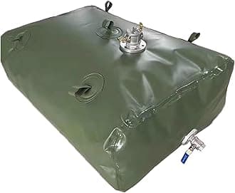 Fuel Bladder Large Capacity Diesel Fuel Tank Vehicle Gasoline Bag Diesel Bag Portable Oil Storage Bag, Foldable Diesel Transfer Tank, Fuel Transfer Tank Petrol Tank TPU Oil Storage Capsule(500L/132Gal