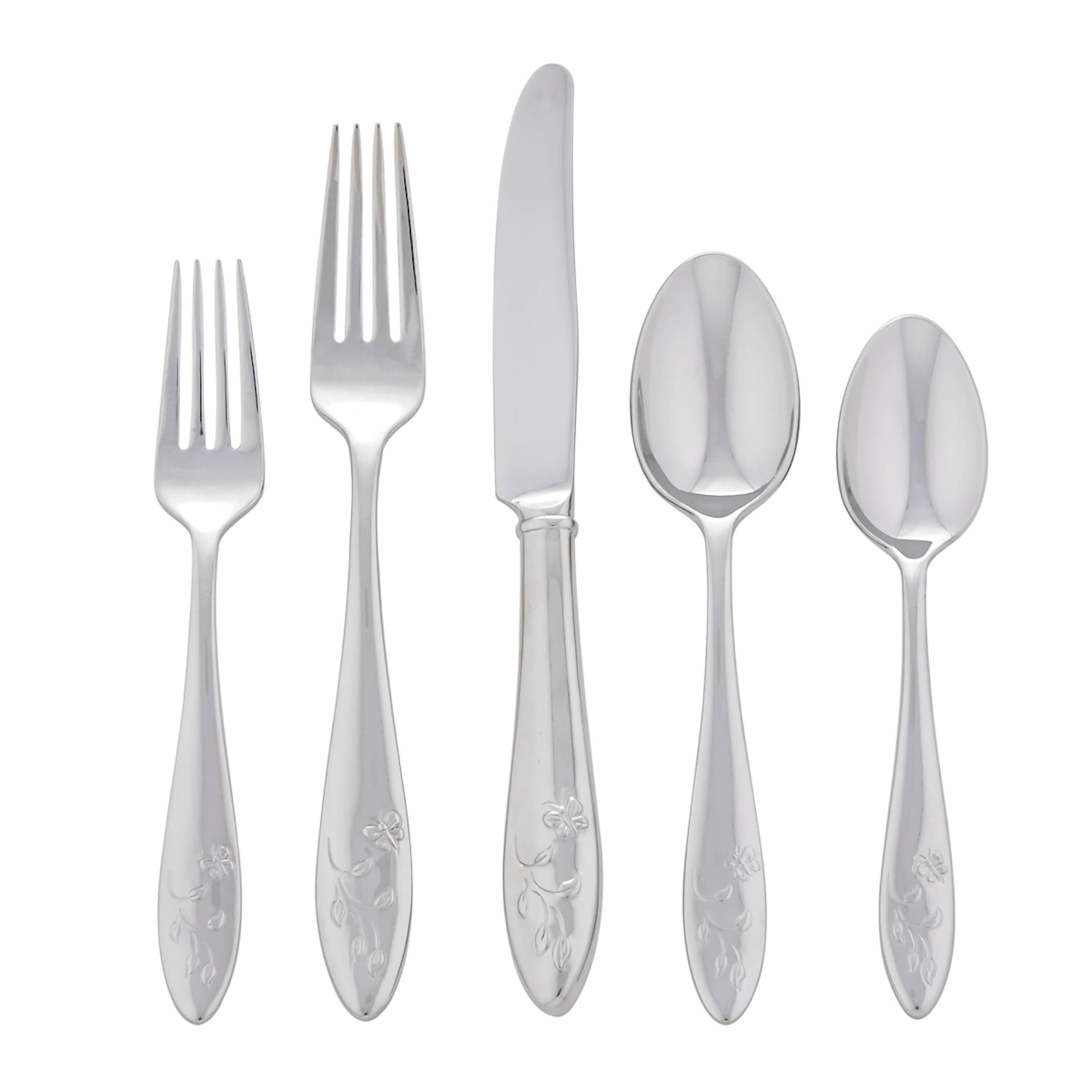 Butterfly Meadow 65-Piece Flatware Set