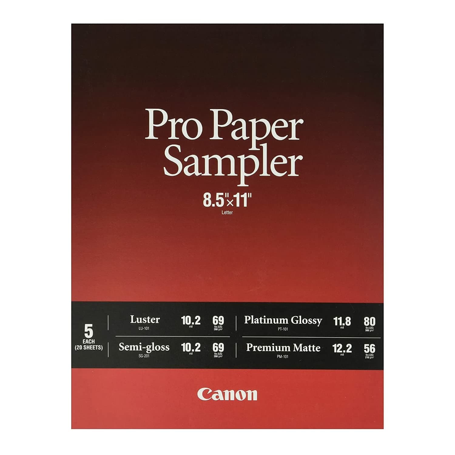 Pro Paper Samples Pack 8657B012