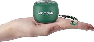MOMOHOBluetooth Speakers, Small Portable Lightweight Compact Travel Speaker with Built in Mic,TWS Pairing, TF Card, HD Sound and Bass Wireless Bluetooth for Home/Biking/ (Green)