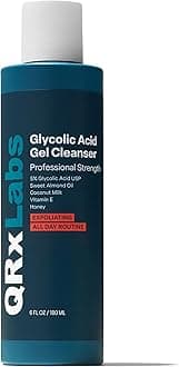 Glycolic Acid Cleanser Exfoliating Face Wash with Coconut Milk, Honey & Sweet Almond Oil (6fl. oz)