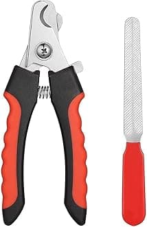 - Professional Animal Nail Cutter Clipper Trimmer Filer (Large) for Small, Medium and Large Dogs, Puppies, Cats and Kittens Claw Grooming Tool Set (Nail Clipper)
