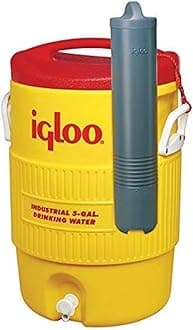 IGLOOWater Cooler W/Cup Dispenser 5 Gal White