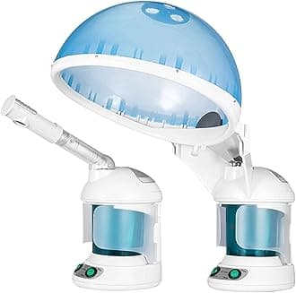 K.Skin 2 In 1 Hair And Facial Steamer, Face Humidifier, Hot Mist Moisturizing, Hydration System Sprayer, Personal Care Use, Home Salon