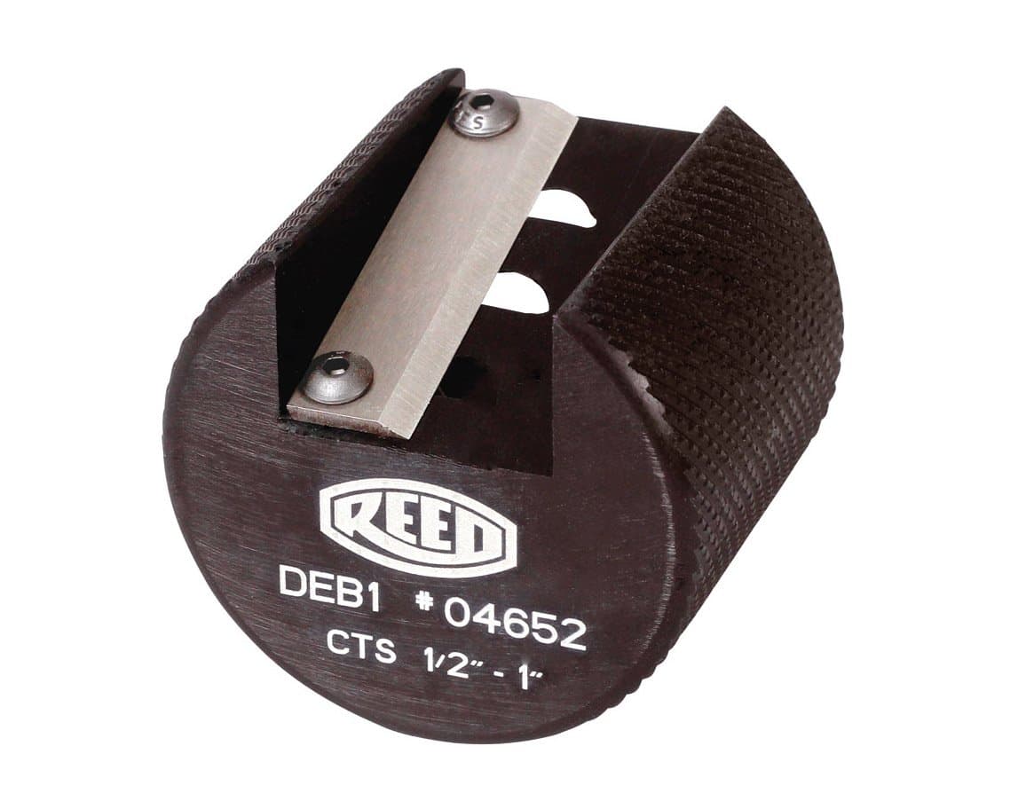 Reed Tool DEB1CTS Deburring Tool for Plastic 1/2 to 1-Inch CTS pipe
