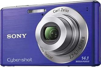 Sony Cyber-Shot DSC-W530 14.1 MP Digital Still Camera with Carl Zeiss Vario-Tessar 4x Wide-Angle Optical Zoom Lens and 2.7-inch LCD (Blue)