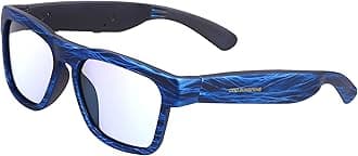 Bluetooth Sunglasses,Voice Control and Open Ear Style Smart Glasses Listen Music and Calls with Volume UP and Down,Bluetooth 5.0 Audio Glasses and IP44 Waterproof