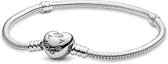 PANDORA 590719 Heart Clasp Bracelet