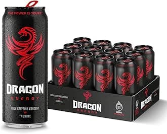 Dragon Energy Red Energy Drink 12 x 500ml Cans