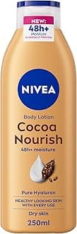 NIVEA Body Lotion for Dry Skin, Cocoa Butter, 5in1 Complete Care, 48H Deep Moisture, 250ml