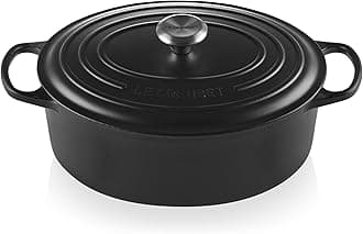 Enameled Cast Iron Signature Oval Dutch Oven, 6.75 qt., Licorice