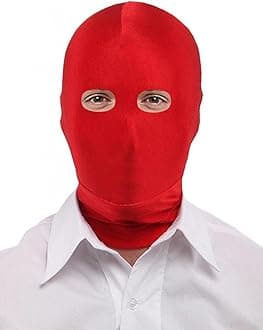 Seeksmile Unisex Lycra Spandex Zentai Hood Mask